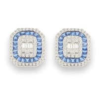 Orecchini Domar Gioielli Donna Dolù Bijoux orecchini in Argento Cubic Zirconia EZB105450